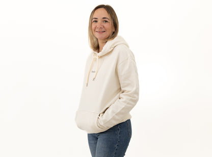 simple. hoodie. waffle. eco-raw