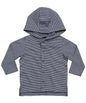 Organic Baby Stripy Hooded Tshirt