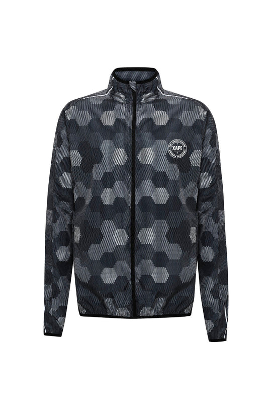 XAPE Badge Logo Fitness Jacket - Black