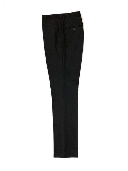 Black 1-button Regular Fit Suit