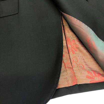 Black 1-button Regular Fit Suit
