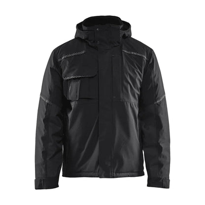 Blaklader 4881 Waterproof and Windproof Winter Jacket Hooded Black Large