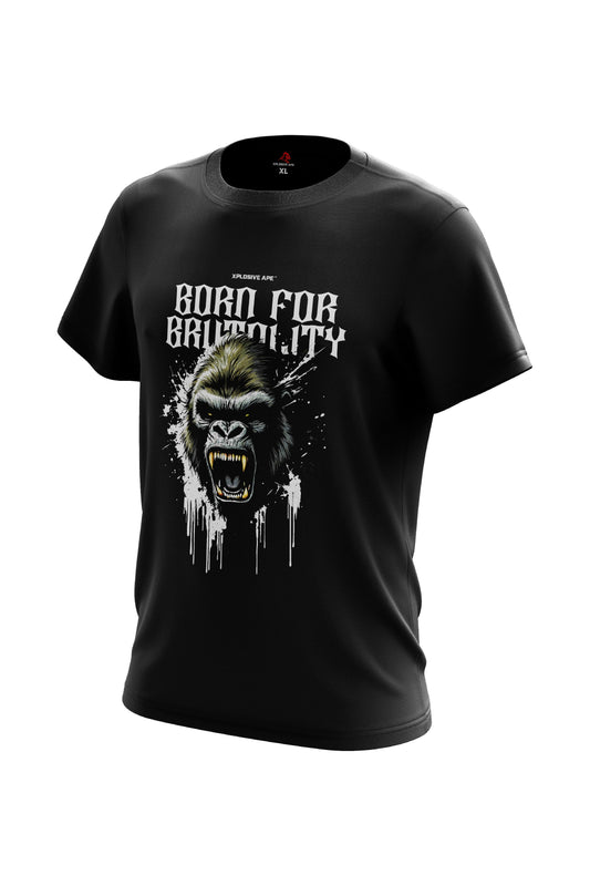 XAPE Brutal Mode Tee - Black