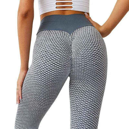 Chrleisure High Waist Seamless Leggings - Breathable, Stretchable for Yoga & Fitness
