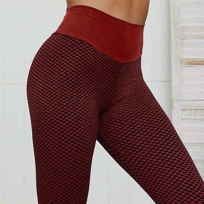 Chrleisure High Waist Seamless Leggings - Breathable, Stretchable for Yoga & Fitness