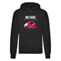 Adults "Big Loads on Small Roads" Truck Printed Pullover Hoodie