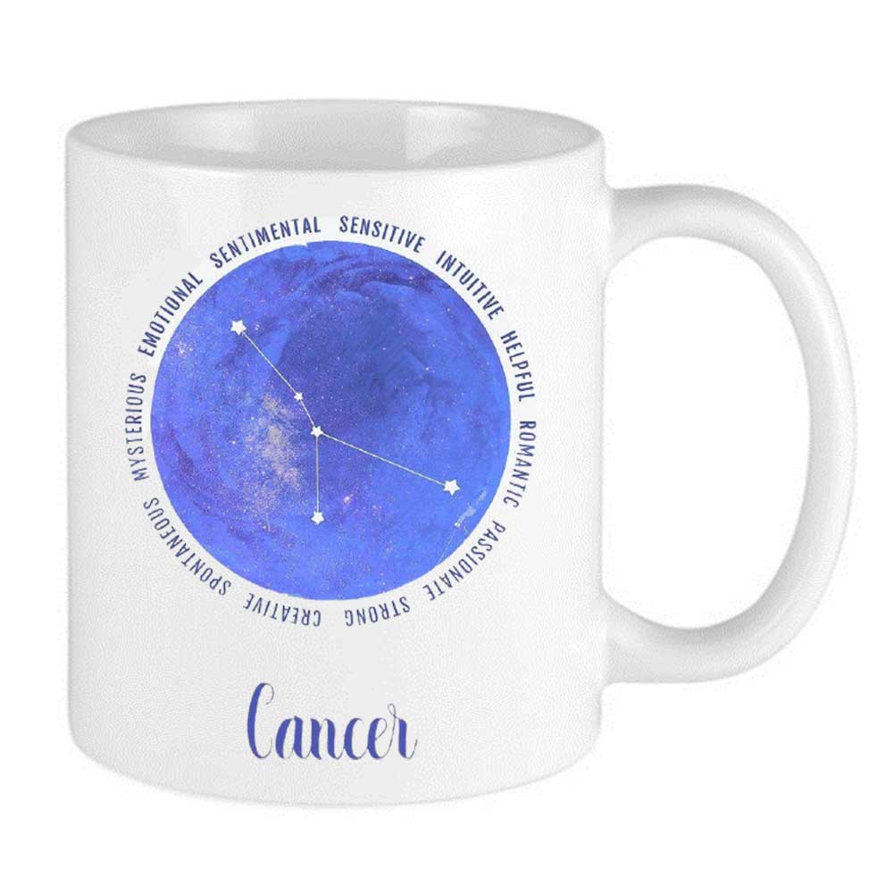 Cancer Celestial Zodiac Mug