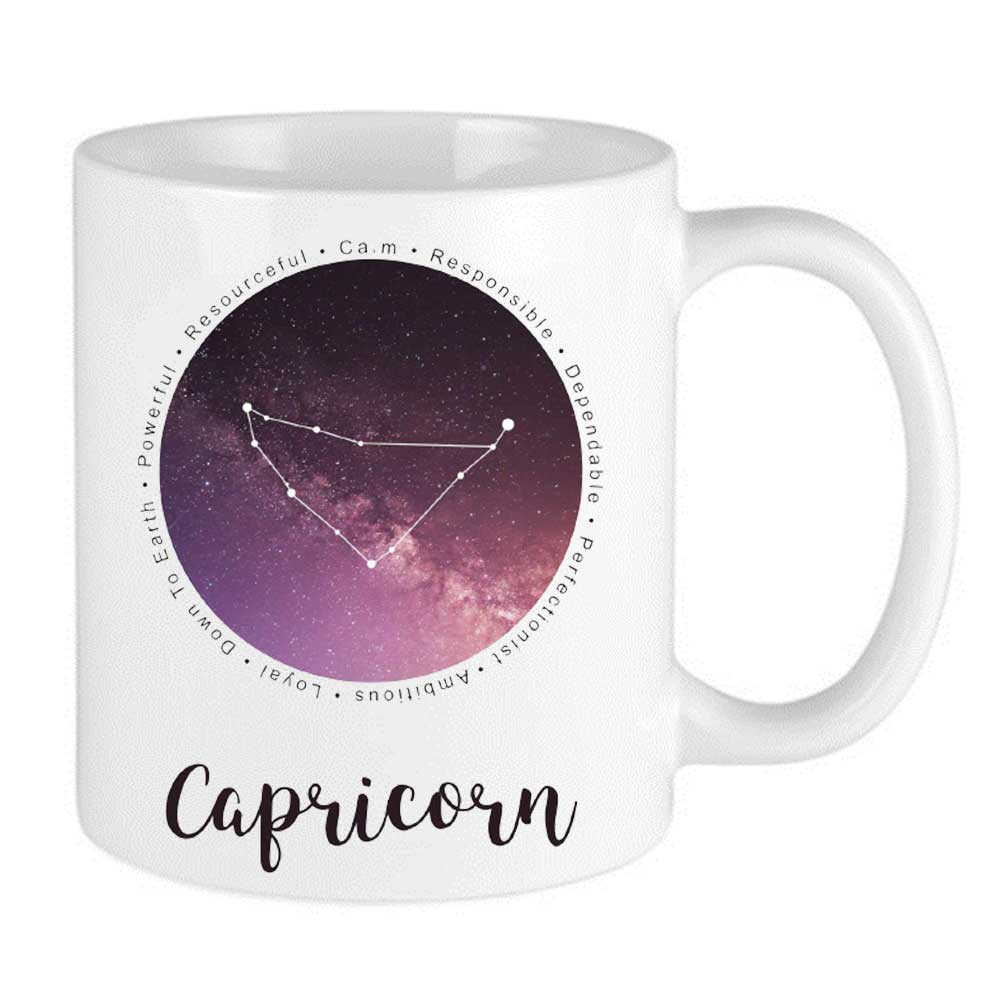 Capricorn Celestial Zodiac Mug