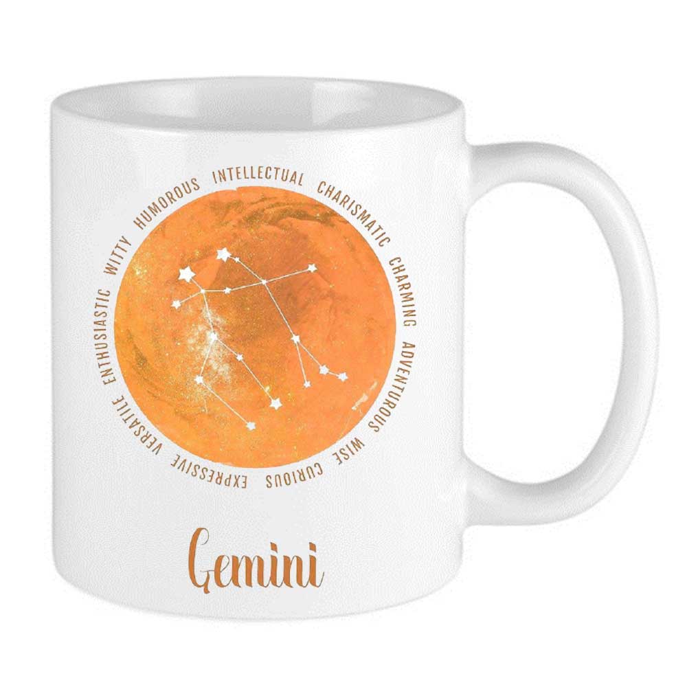 Gemini Celestial Zodiac Mug