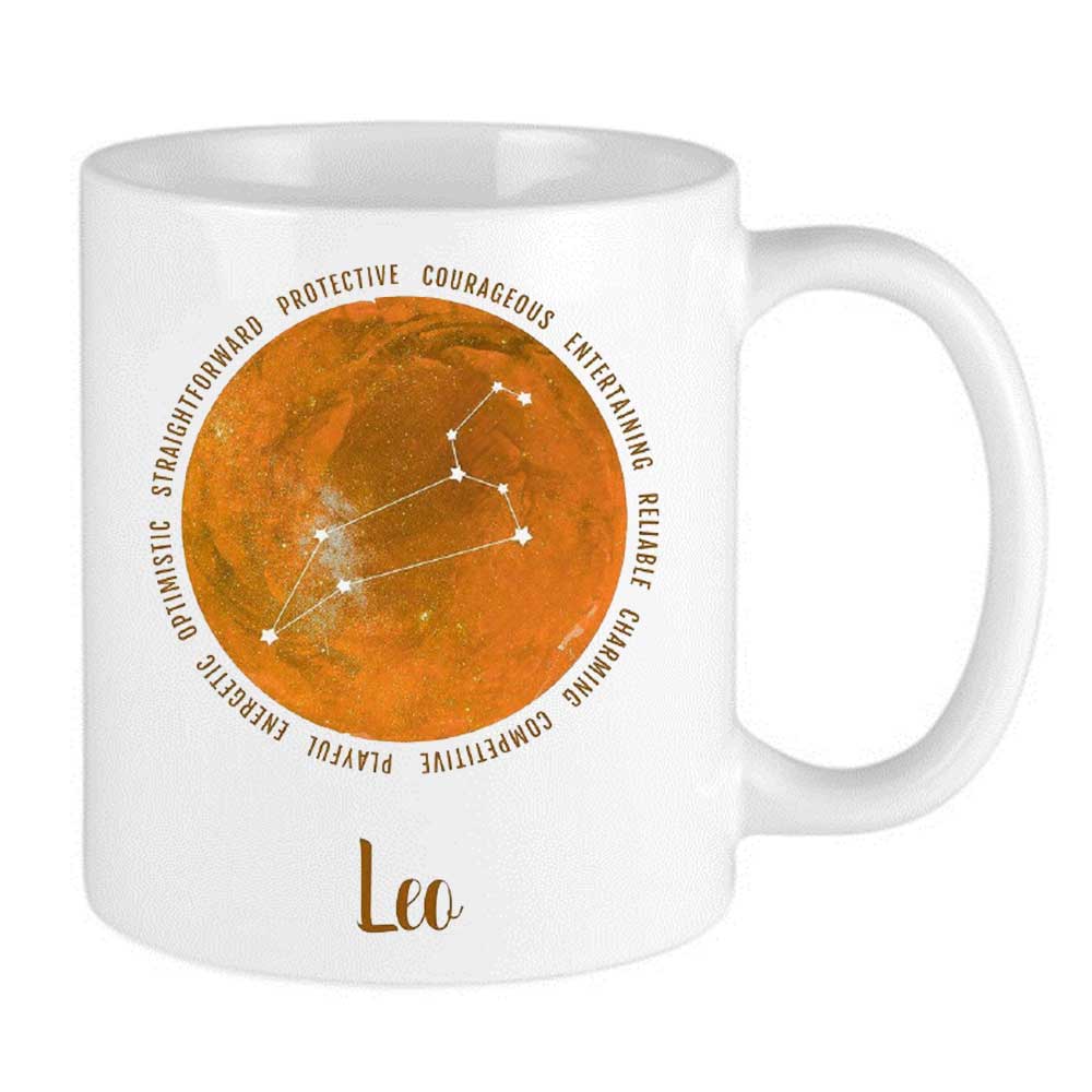Leo Celestial Zodiac Mug
