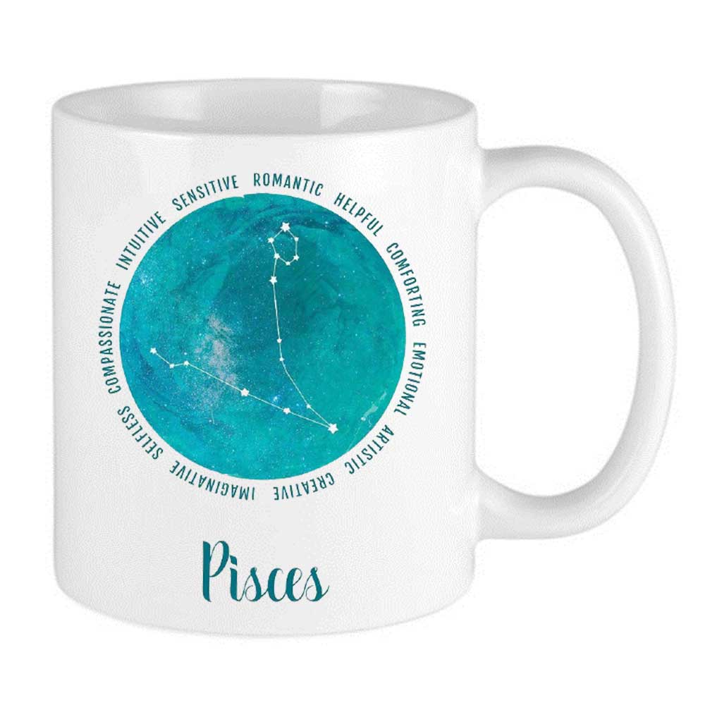Pisces Celestial Zodiac Mug