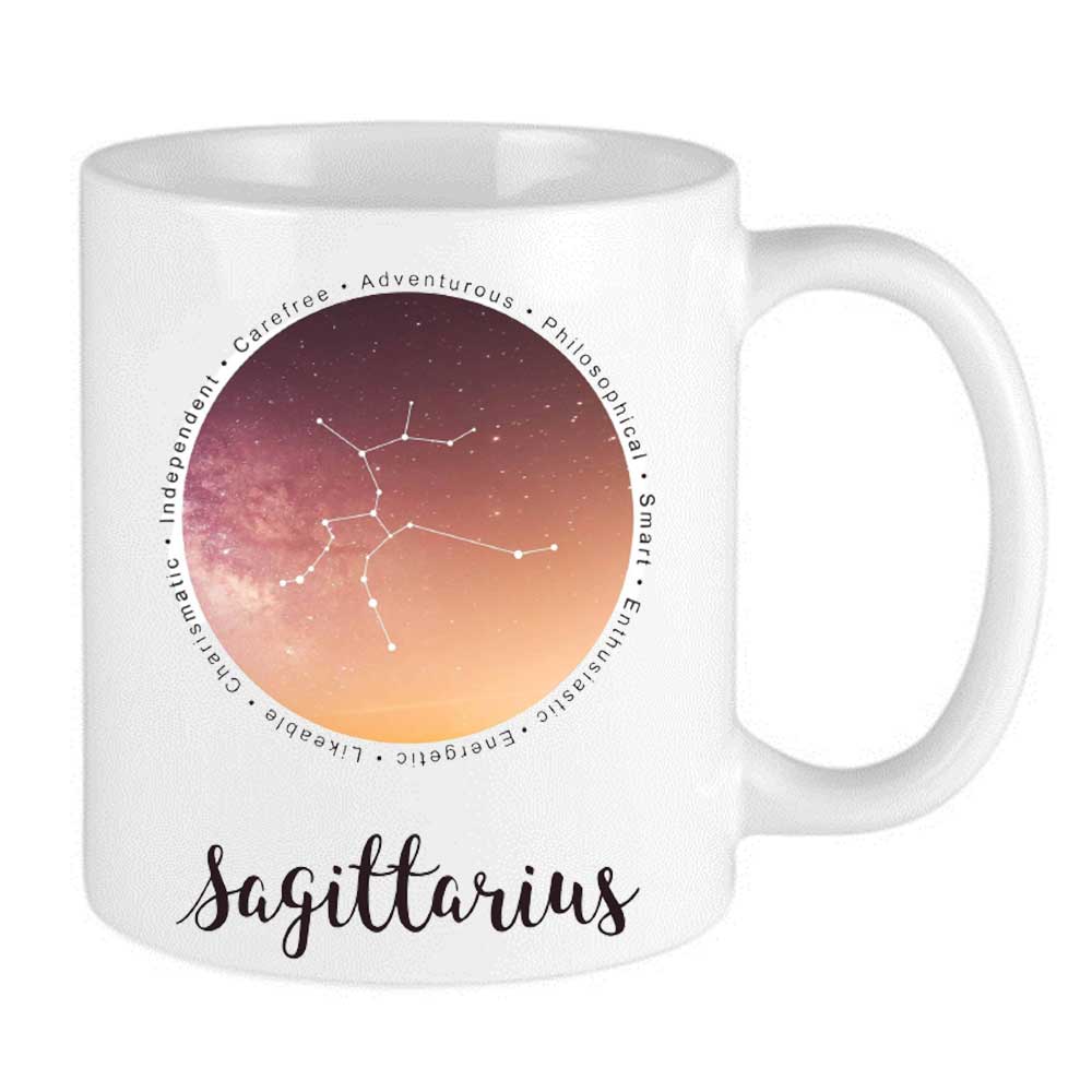 Sagittarius Celestial Zodiac Mug