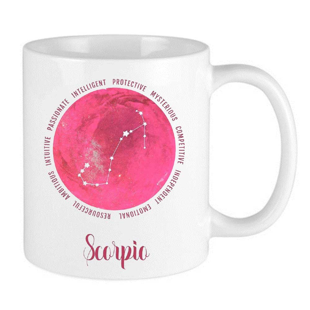 Scorpio Celestial Zodiac Mug