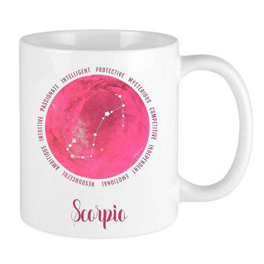 Scorpio Celestial Zodiac Mug
