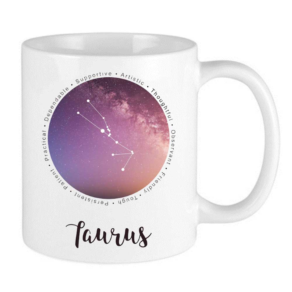 Taurus Celestial Zodiac Mug