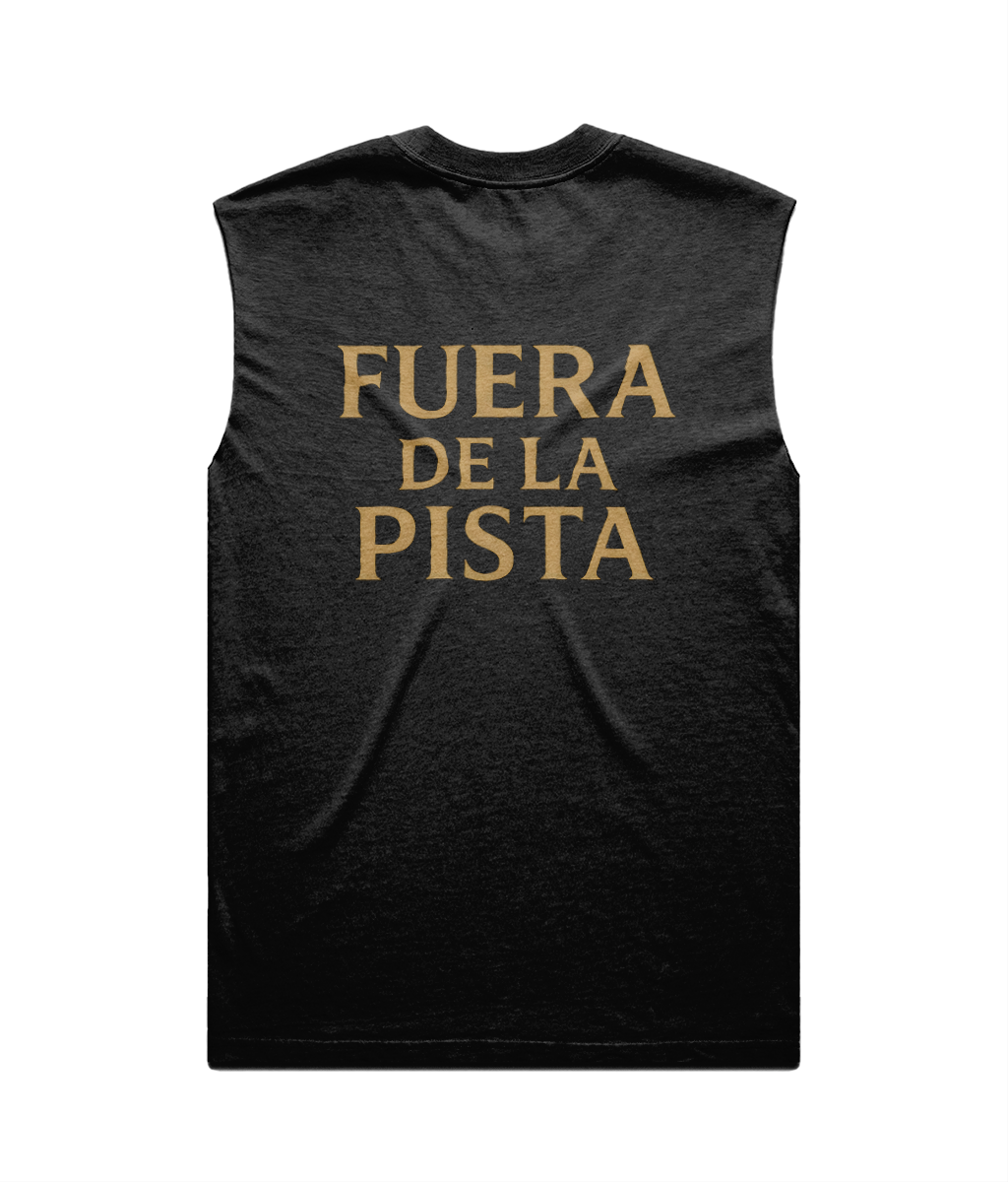 El Lobo "The Wolf" Heavy Faded Men's Padel Court Tank Top – Limited Edition by Corcuera