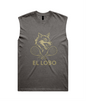 El Lobo "The Wolf" Heavy Faded Men's Padel Court Tank Top – Limited Edition by Corcuera