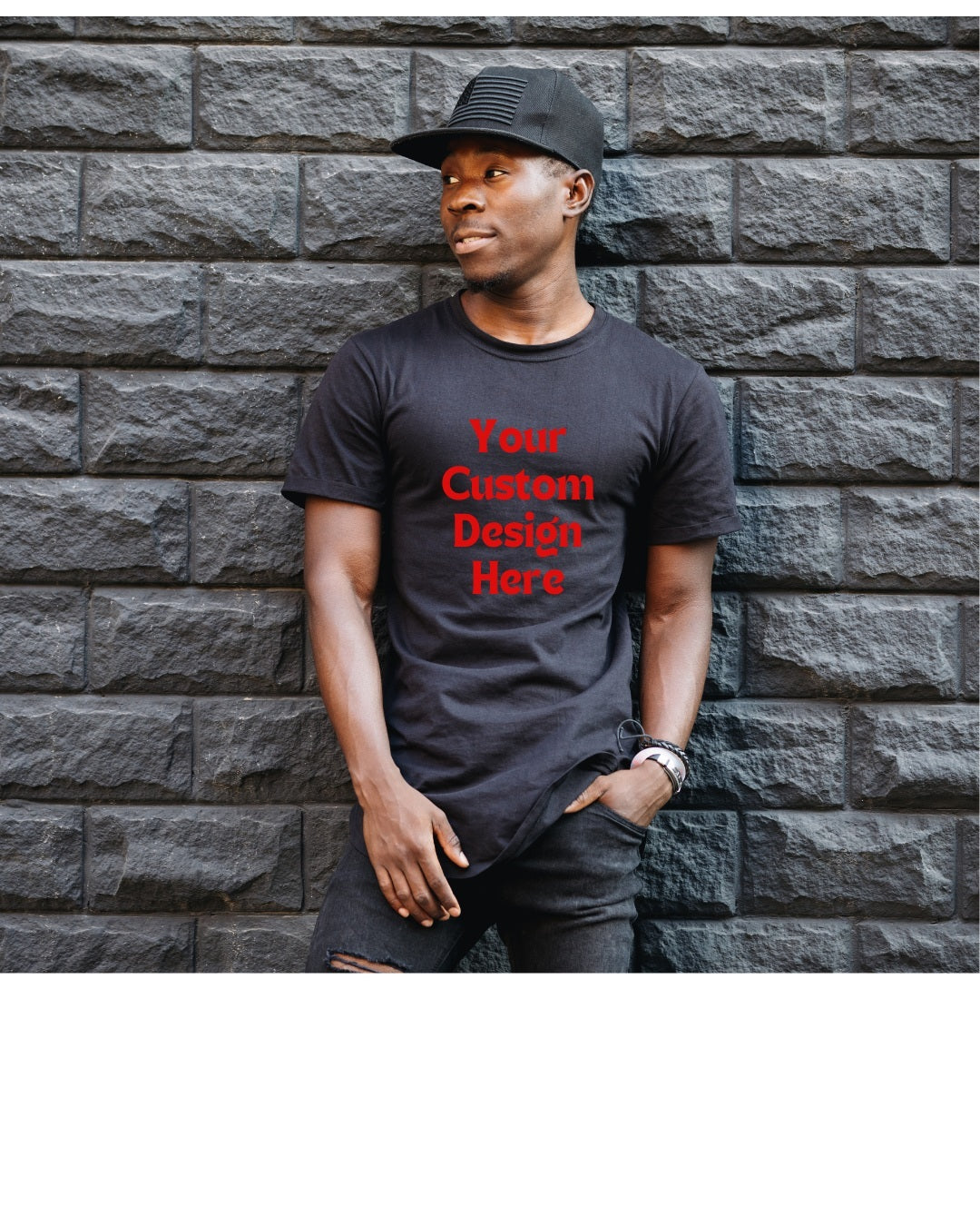 Classic White Custom T-Shirt