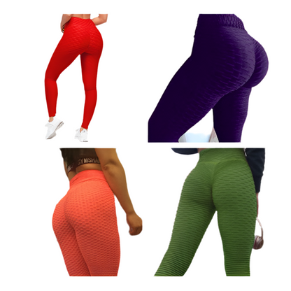 Booty Lifting Anti Cellulite Scrunch Leggings Without Pocket