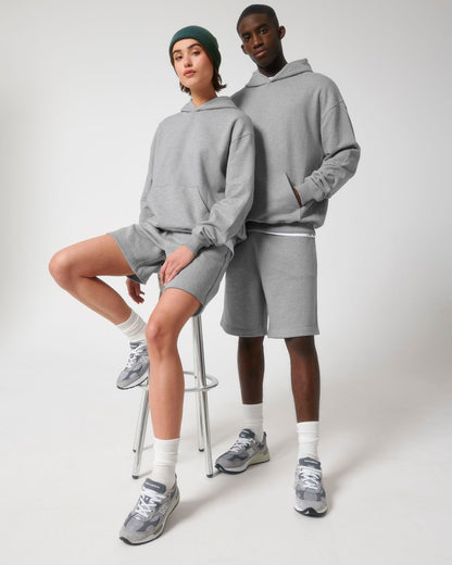 Organic Boxy Heavy Hooded Sweatshirt: Unisex