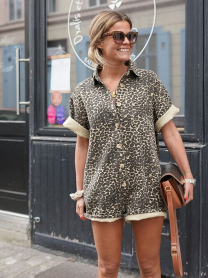 Nikki | Leopard Print Jumpsuit