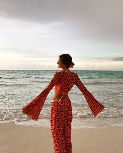 Saskia | Cheerful Knitwear Set