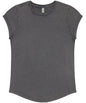 Organic Cotton Rolled Sleeve T-shirt: Womens
