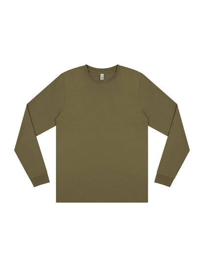 Organic Faded Long Sleeve T-shirt: Mens