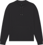 Organic Mock Neck Sweatshirt: Unisex