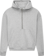 Organic Half Zip Hoodie: Womens