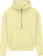Organic Half Zip Hoodie: Womens
