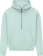 Organic Half Zip Hoodie: Womens