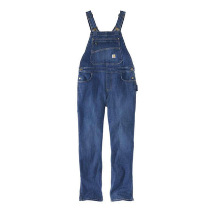 Carhartt 106002 Women's Rugged Flex Relaxed Fit Denim Bib Overall