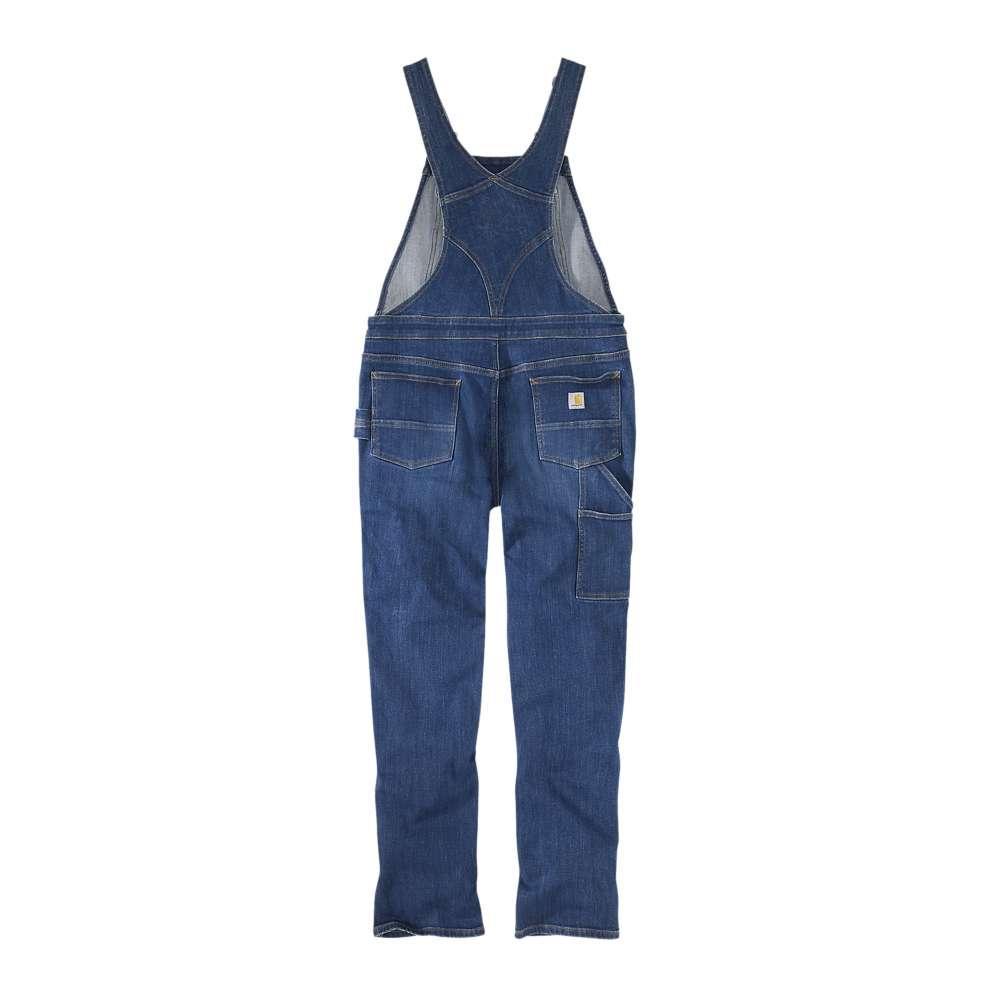 Carhartt 106002 Women's Rugged Flex Relaxed Fit Denim Bib Overall