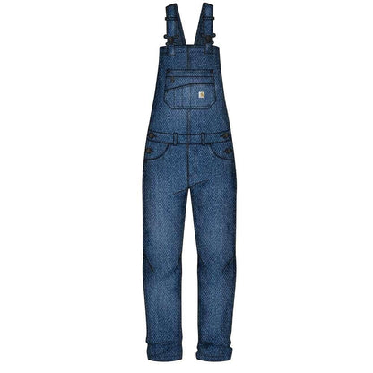 Carhartt 106002 Women's Rugged Flex Relaxed Fit Denim Bib Overall