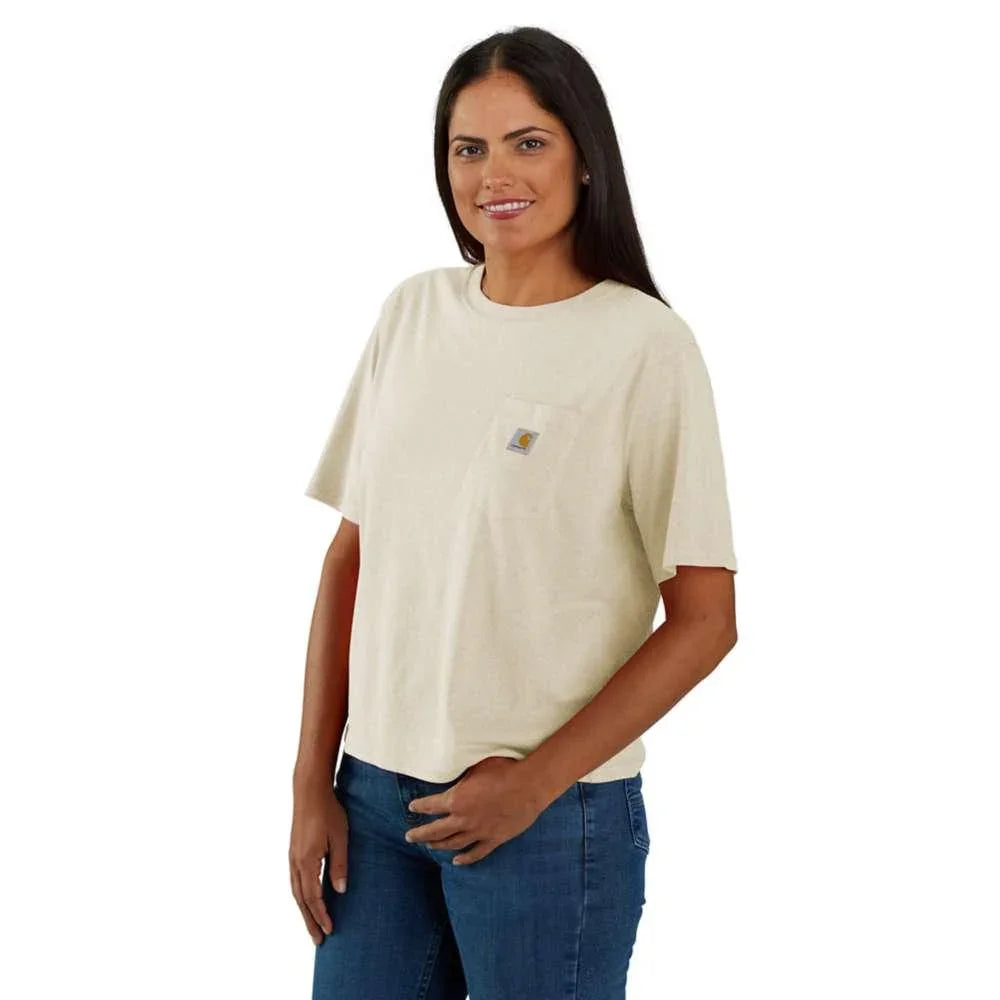 Carhartt 106122 Women's Loose Fit Lightweight Short-Sleeve Crewneck T-Shirt
