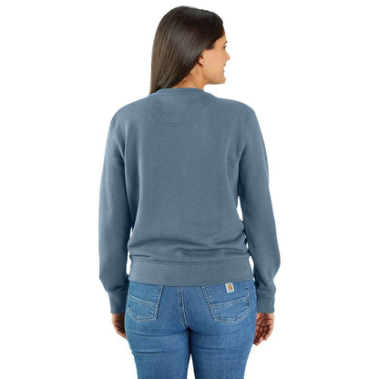 Carhartt 106179 Women's Relaxed Fit Midweight French Terry Crewneck Sweatshirt