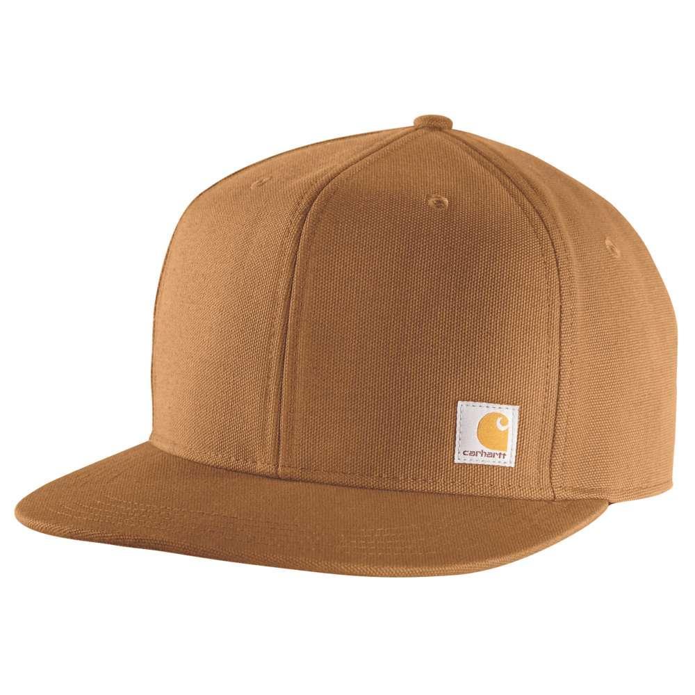 Carhartt 106665 Firm Duck Flat Brim Cap