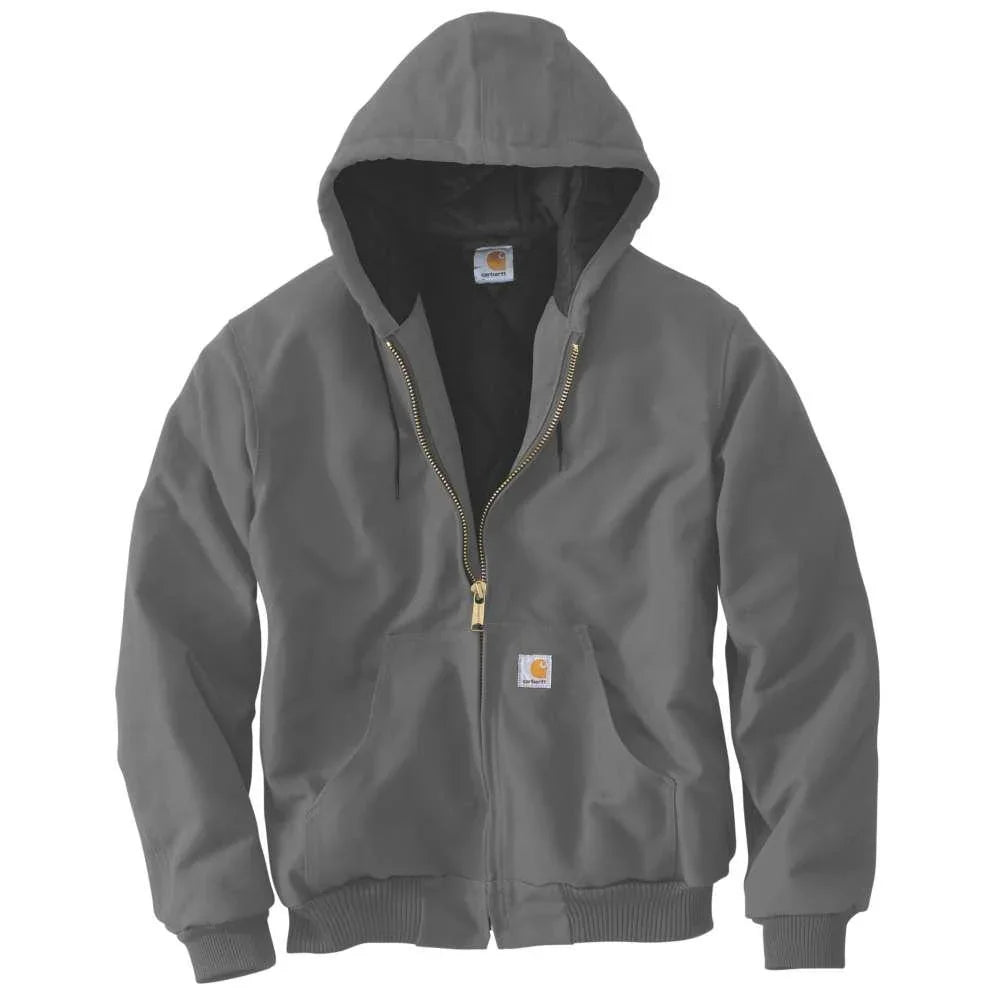 Carhartt 106673 J140 Loose Fit Firm Duck Insulated Flannel-Lined Active Jac