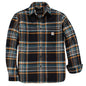 Carhartt 107010 Rugged Flex™ Relaxed Fit Midweight Flannel Long-Sleeve Plaid Shirt