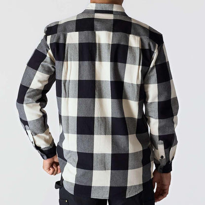 Carhartt 107013 Loose Fit Heavyweight Flannel Long-Sleeve Plaid Shirt