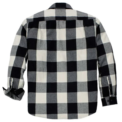 Carhartt 107013 Loose Fit Heavyweight Flannel Long-Sleeve Plaid Shirt