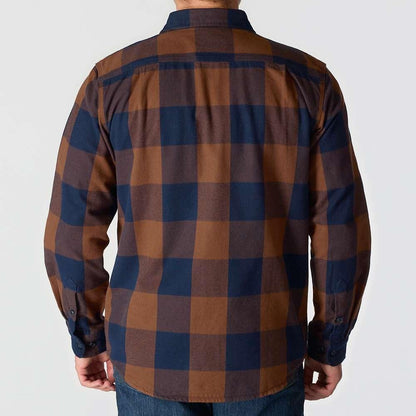 Carhartt 107013 Loose Fit Heavyweight Flannel Long-Sleeve Plaid Shirt