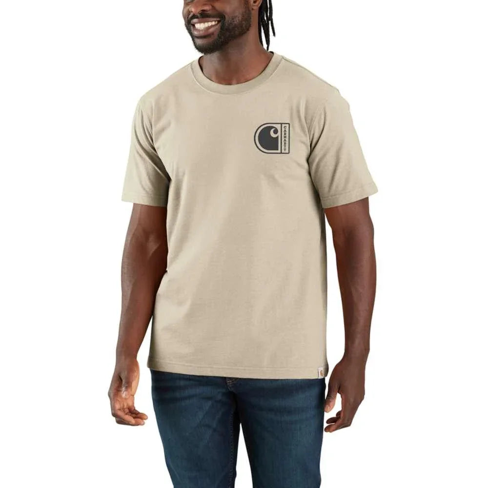 Carhartt 107048 Relaxed Fit Lightweight Short-Sleeve C Graphic T-Shirt