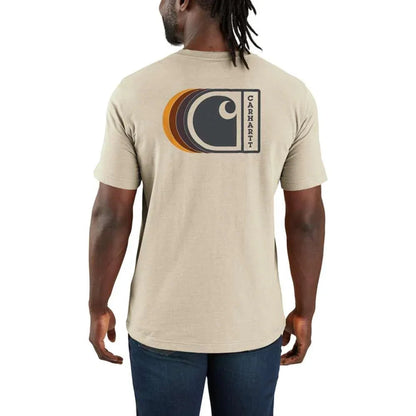 Carhartt 107048 Relaxed Fit Lightweight Short-Sleeve C Graphic T-Shirt