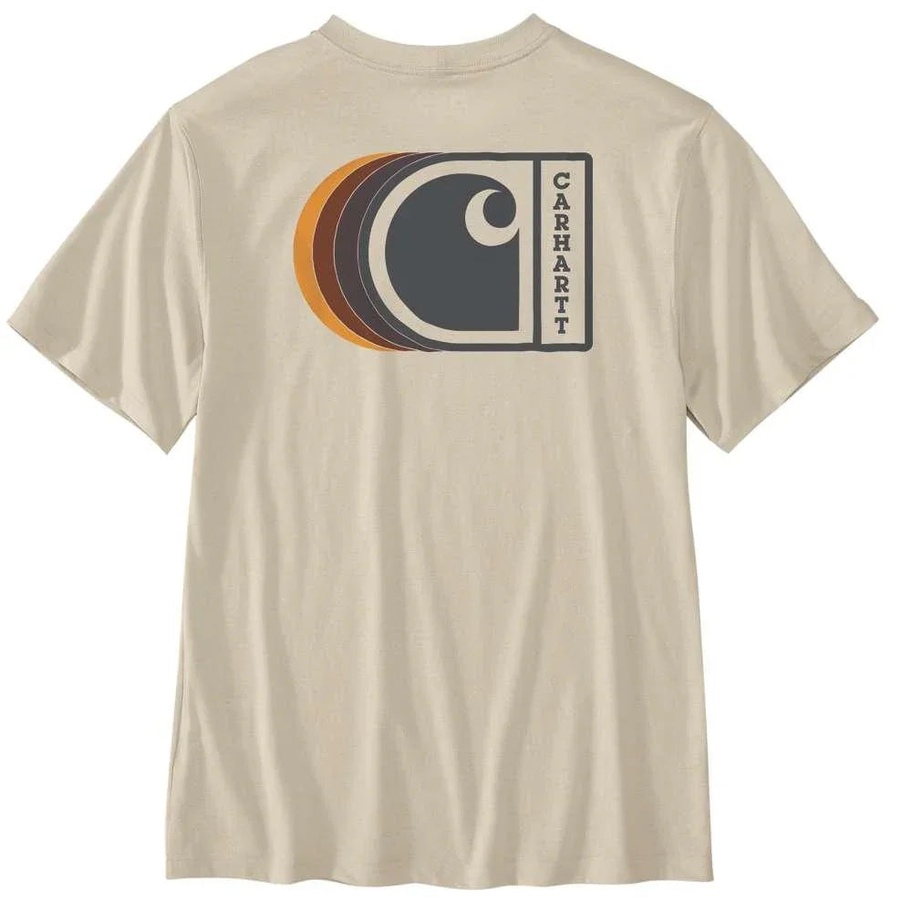 Carhartt 107048 Relaxed Fit Lightweight Short-Sleeve C Graphic T-Shirt