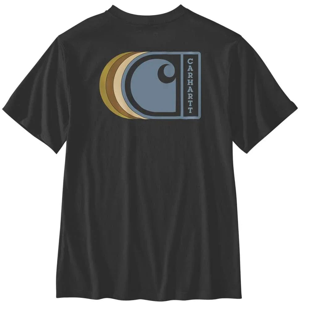 Carhartt 107048 Relaxed Fit Lightweight Short-Sleeve C Graphic T-Shirt