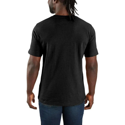 Carhartt 107063 Relaxed Fit Lightweight Short-Sleeve Pocket Script Graphic T-Shirt