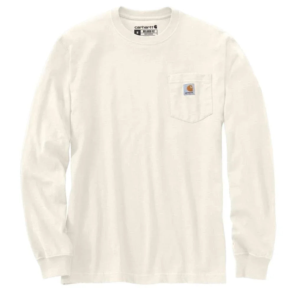 Carhartt 107260 Relaxed Fit Heavyweight Long-Sleeve Mountain Graphic T-Shirt