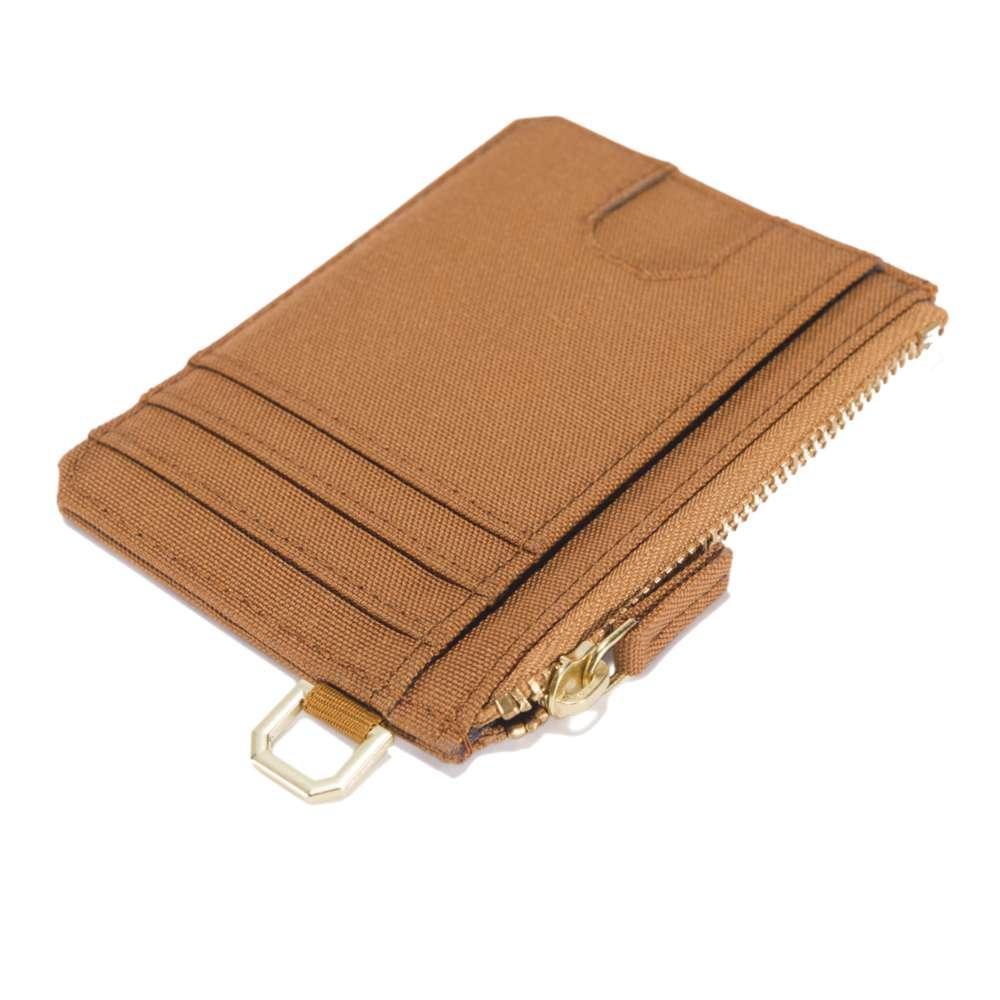 Carhartt B0000245 Nylon Duck Zippered Card Keeper Wallet